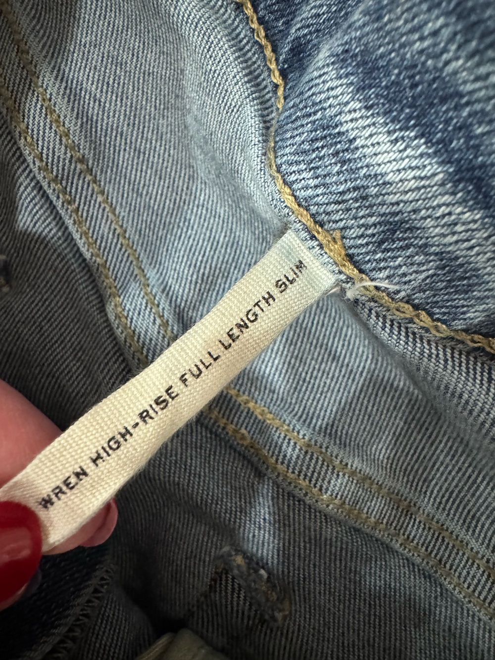 Wren High-Rise Full Length Slim in Mack Wash - Picture 11 of 13